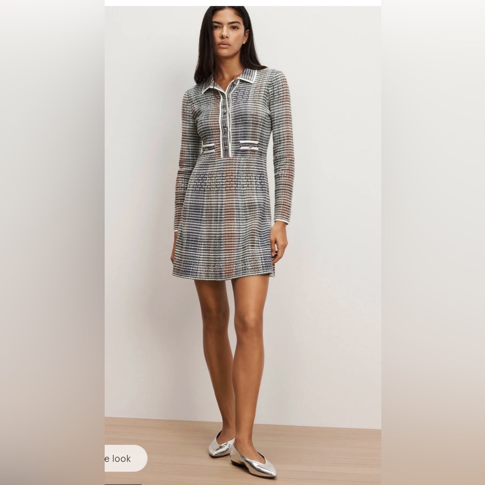 Veronica Beard Lauper Knit Mini Dress Size XS